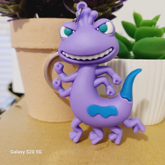 Purple Monster Keychain‎ Toy Character Accessory - Picture 6 of 6